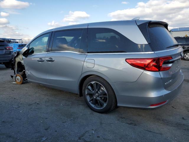 5FNRL6H94PB072318 - 2023 HONDA ODYSSEY ELITE SILVER photo 2