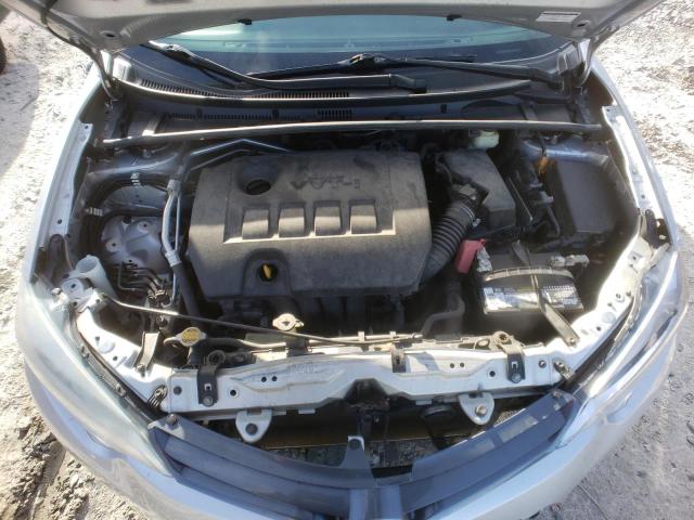 2T1BURHE1FC425601 - 2015 TOYOTA COROLLA L SILVER photo 11