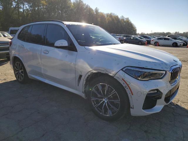 5UXCR6C54KLL05613 - 2019 BMW X5 XDRIVE40I WHITE photo 4