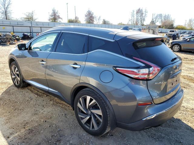 5N1AZ2MG3HN190593 - 2017 NISSAN MURANO S GRAY photo 2