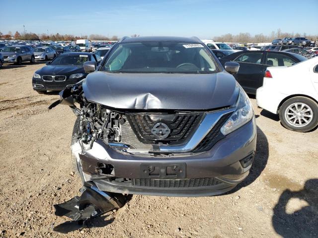 5N1AZ2MG3HN190593 - 2017 NISSAN MURANO S GRAY photo 5