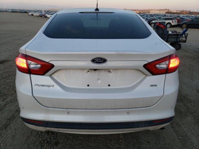 1FA6P0H72E5373693 - 2014 FORD FUSION SE WHITE photo 6