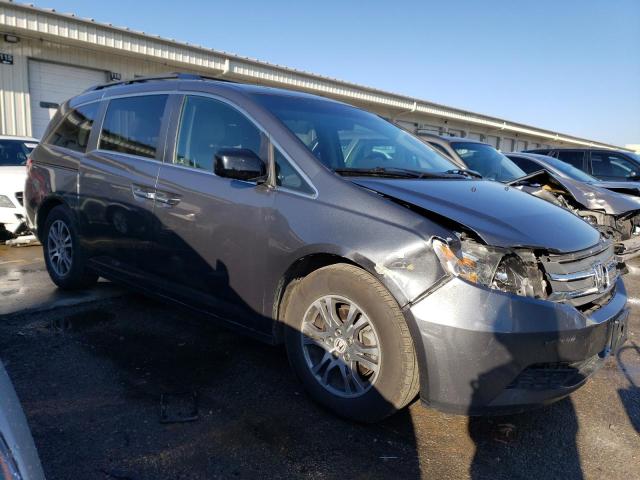 5FNRL5H64BB029896 - 2011 HONDA ODYSSEY EXL SILVER photo 4