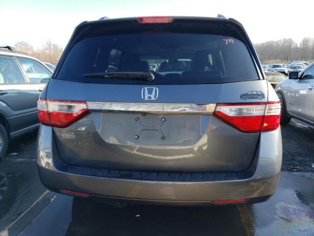 5FNRL5H64BB029896 - 2011 HONDA ODYSSEY EXL SILVER photo 6