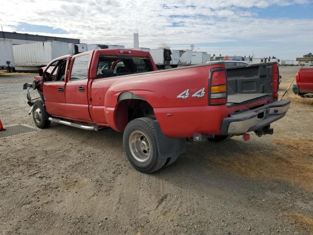 1GCJK33152F195338 - 2002 CHEVROLET 3500 K3500 RED photo 2