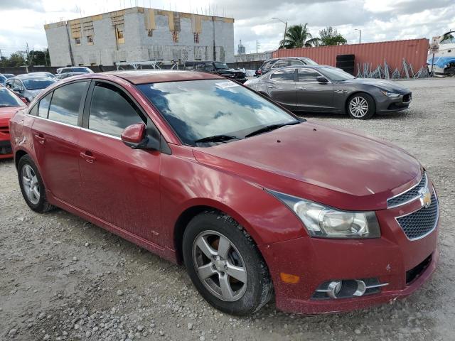 1G1PC5SB2E7425597 - 2014 CHEVROLET CRUZE LT RED photo 4