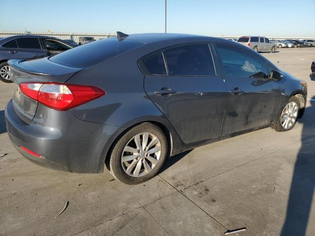 KNAFX4A67G5454000 - 2016 KIA FORTE LX GRAY photo 3