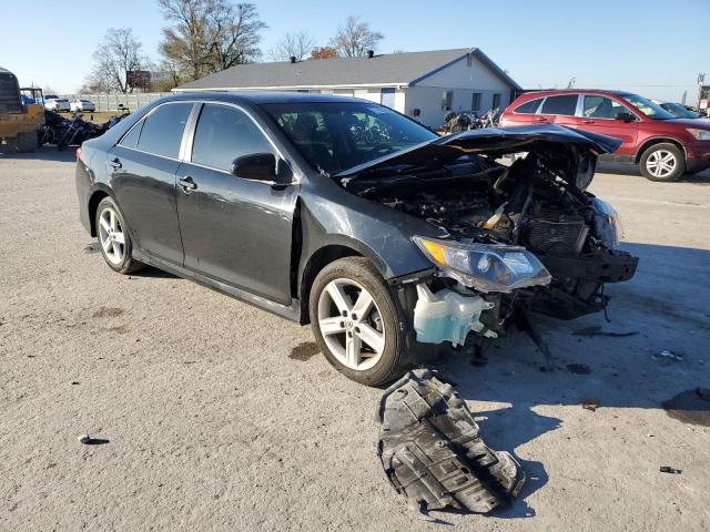 4T1BF1FKXEU384127 - 2014 TOYOTA CAMRY L BLACK photo 4