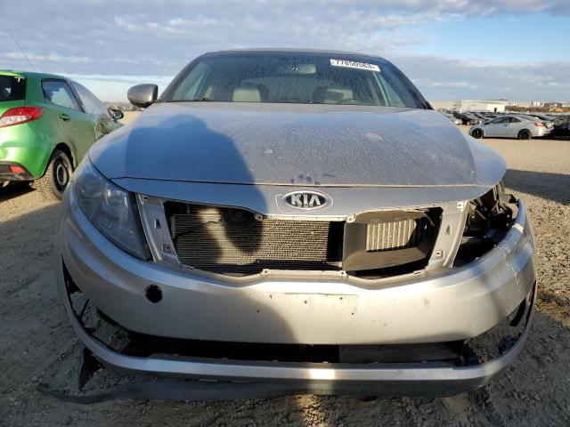 KNAGN4A67D5441110 - 2013 KIA OPTIMA EX SILVER photo 5