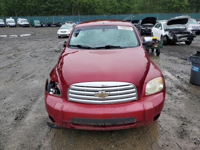 3GNDA23D37S545421 - 2007 CHEVROLET HHR LT MAROON photo 5