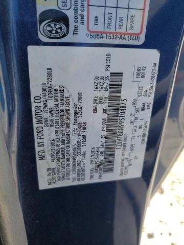 1ZVHT80N995104875 - 2009 FORD MUSTANG BLUE photo 13