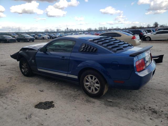 1ZVHT80N995104875 - 2009 FORD MUSTANG BLUE photo 2