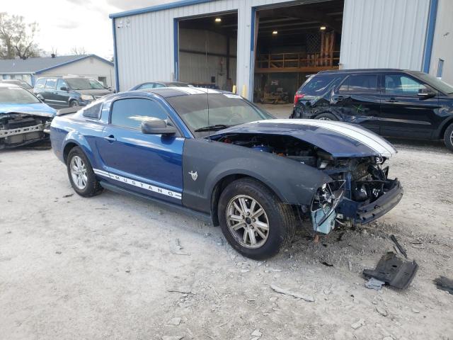 1ZVHT80N995104875 - 2009 FORD MUSTANG BLUE photo 4