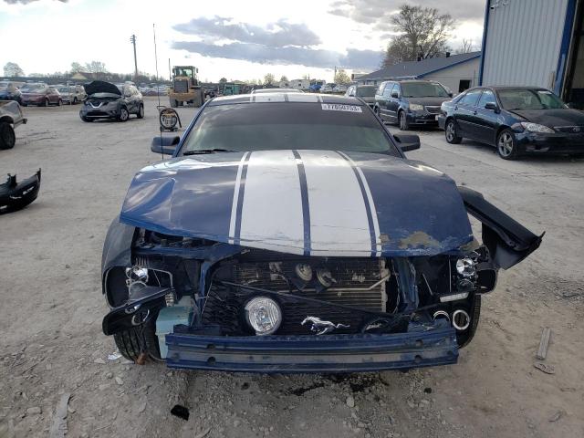 1ZVHT80N995104875 - 2009 FORD MUSTANG BLUE photo 5