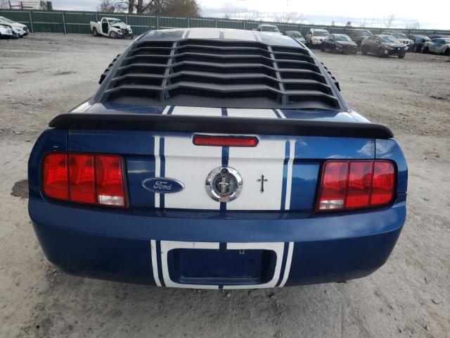 1ZVHT80N995104875 - 2009 FORD MUSTANG BLUE photo 6