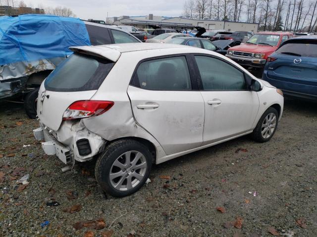 JM1DE1HZXB0103344 - 2011 MAZDA MAZDA2 WHITE photo 3