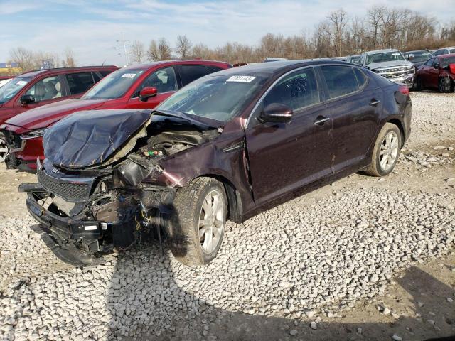 5XXGM4A71DG139094 - 2013 KIA OPTIMA LX MAROON photo 1