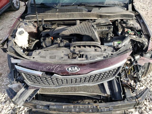 5XXGM4A71DG139094 - 2013 KIA OPTIMA LX MAROON photo 11