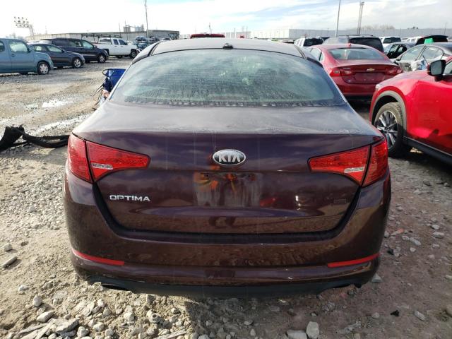 5XXGM4A71DG139094 - 2013 KIA OPTIMA LX MAROON photo 6