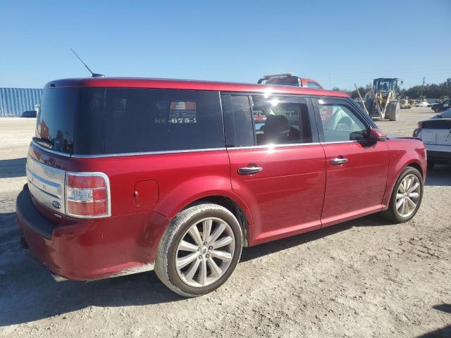 2FMHK6DT4HBA11190 - 2017 FORD FLEX LIMITED MAROON photo 3