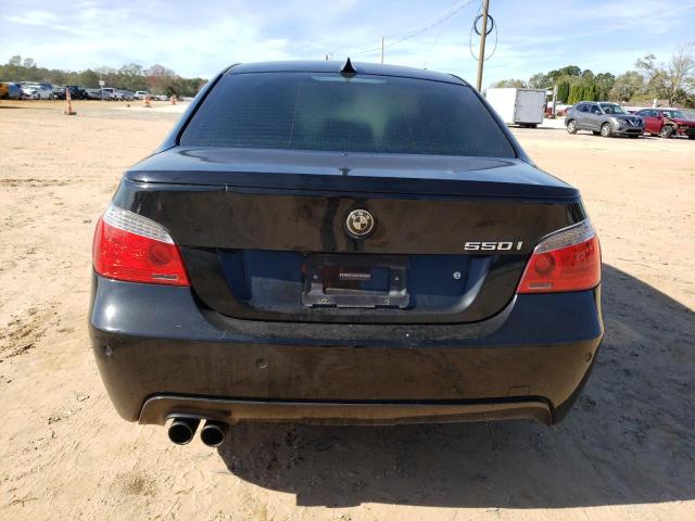 WBANW5C58ACT56279 - 2010 BMW 550 I BLACK photo 6