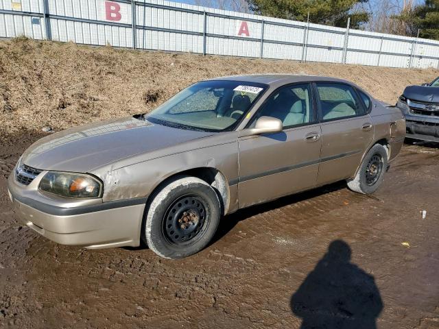 2G1WF52E049439072 - 2004 CHEVROLET IMPALA GOLD photo 1