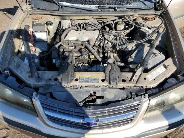 2G1WF52E049439072 - 2004 CHEVROLET IMPALA GOLD photo 11