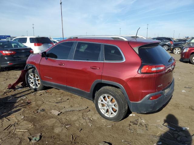 1C4PJMCB5GW360355 - 2016 JEEP CHEROKEE LATITUDE RED photo 2