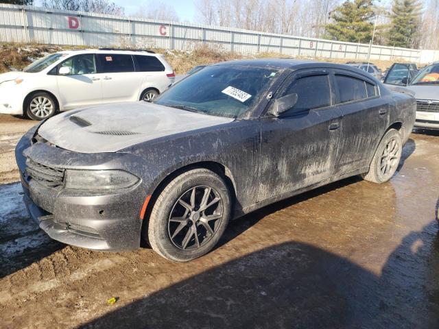 2C3CDXKTXJH301314 - 2018 DODGE CHARGER POLICE GRAY photo 1