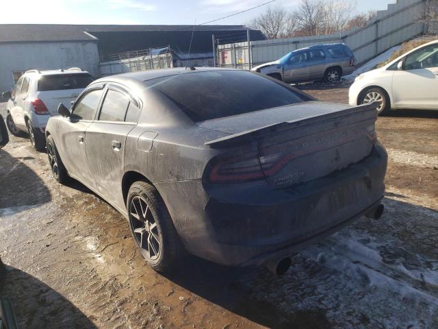 2C3CDXKTXJH301314 - 2018 DODGE CHARGER POLICE GRAY photo 2