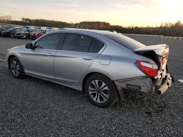 1HGCR2F32DA133280 - 2013 HONDA ACCORD LX SILVER photo 2