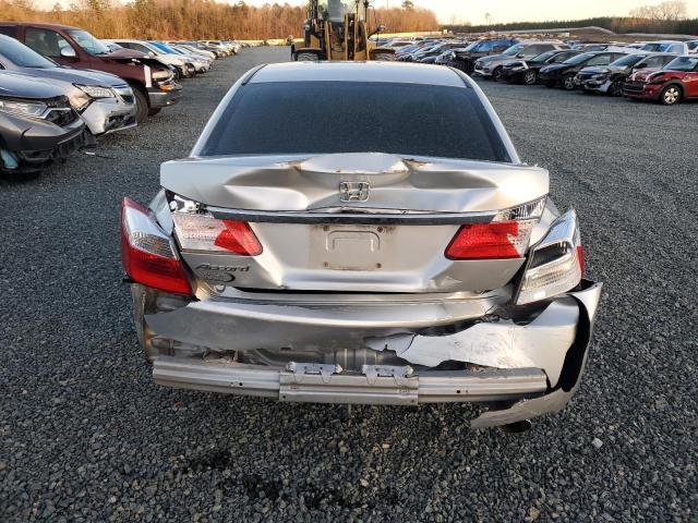 1HGCR2F32DA133280 - 2013 HONDA ACCORD LX SILVER photo 6