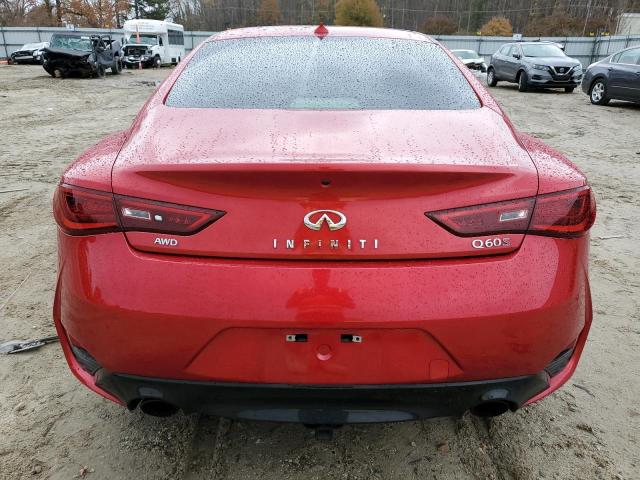 JN1FV7EL0HM701426 - 2017 INFINITI Q60 RED SPORT 400 RED photo 6