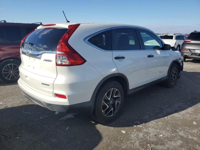 5J6RM4H49GL016355 - 2016 HONDA CR-V SE WHITE photo 3