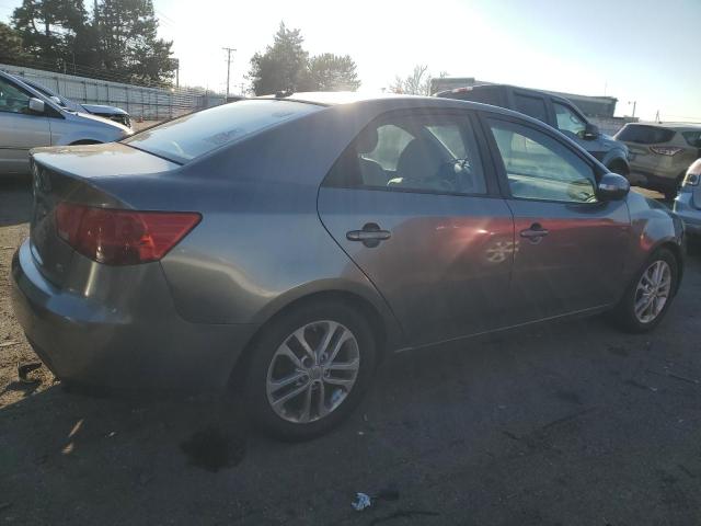 KNAFU4A25B5361524 - 2011 KIA FORTE EX GRAY photo 3