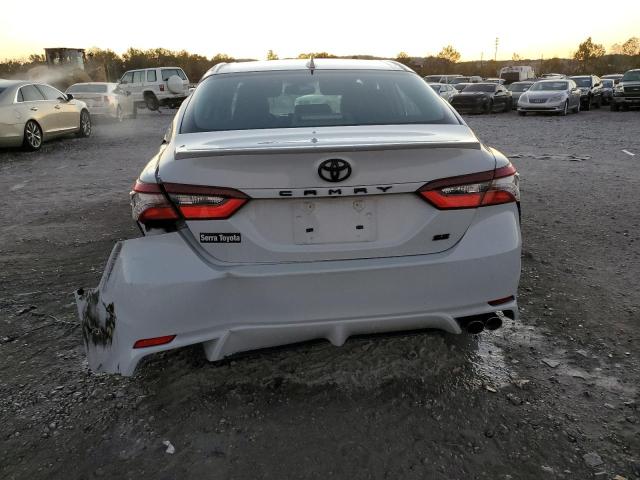 4T1T11AK3PU179150 - 2023 TOYOTA CAMRY SE NIGHT SHADE WHITE photo 6