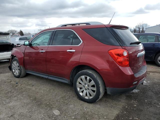 2CNALFEW7A6335546 - 2010 CHEVROLET EQUINOX LTZ RED photo 2