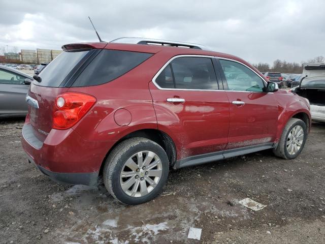 2CNALFEW7A6335546 - 2010 CHEVROLET EQUINOX LTZ RED photo 3