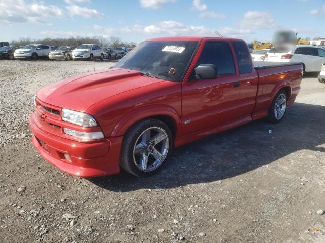 1GCCS19W1Y8229949 - 2000 CHEVROLET S TRUCK S10 RED photo 1