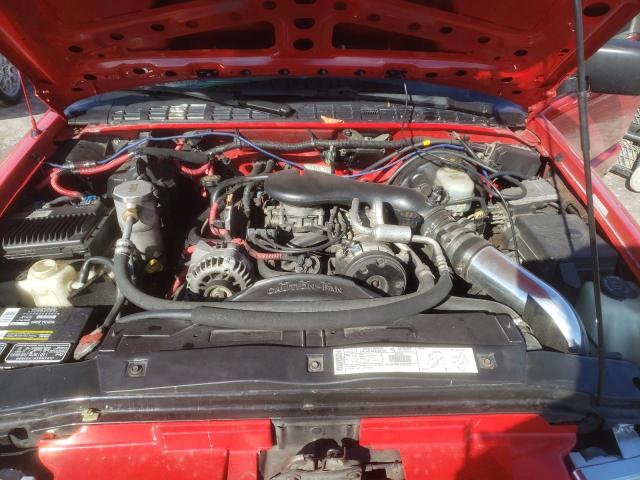 1GCCS19W1Y8229949 - 2000 CHEVROLET S TRUCK S10 RED photo 11