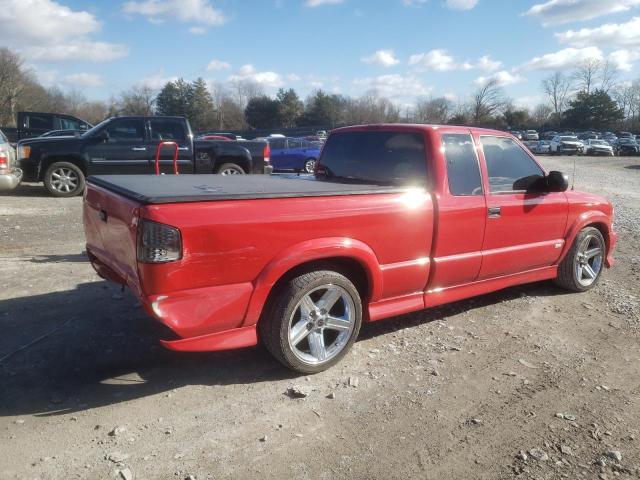 1GCCS19W1Y8229949 - 2000 CHEVROLET S TRUCK S10 RED photo 3