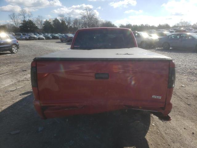 1GCCS19W1Y8229949 - 2000 CHEVROLET S TRUCK S10 RED photo 6