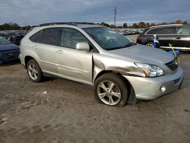 JTJHW31U872033389 - 2007 LEXUS RX 400H SILVER photo 4