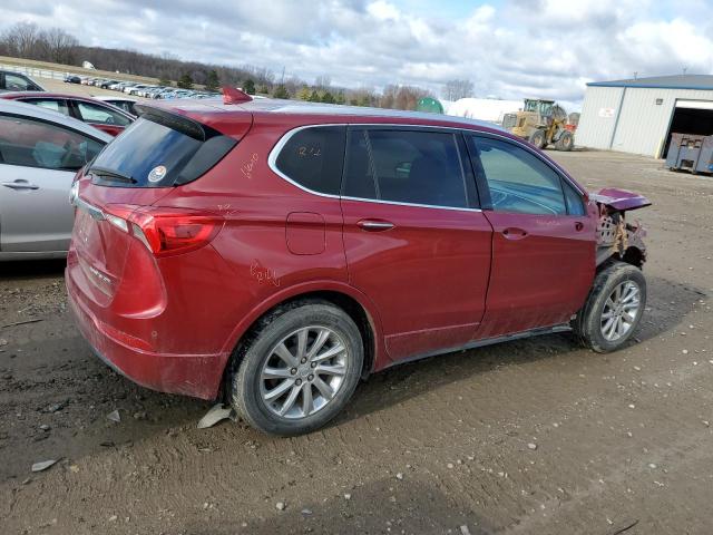 LRBFXCSA6KD033916 - 2019 BUICK ENVISION ESSENCE RED photo 3