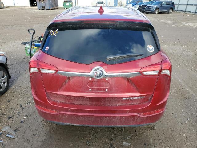 LRBFXCSA6KD033916 - 2019 BUICK ENVISION ESSENCE RED photo 6