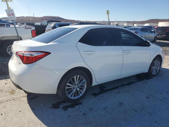 5YFBURHE2FP345563 - 2015 TOYOTA COROLLA L WHITE photo 3