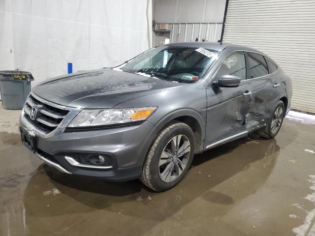 5J6TF2H53EL004356 - 2014 HONDA CROSSTOUR EXL GRAY photo 1