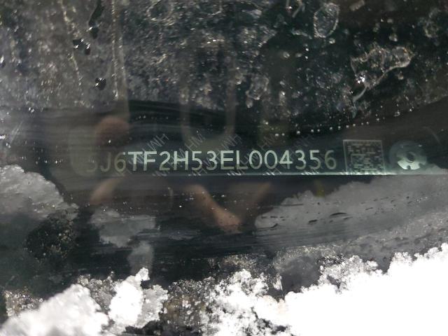 5J6TF2H53EL004356 - 2014 HONDA CROSSTOUR EXL GRAY photo 12