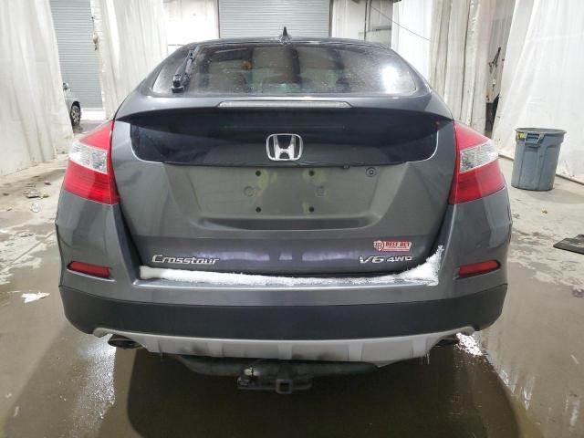 5J6TF2H53EL004356 - 2014 HONDA CROSSTOUR EXL GRAY photo 6