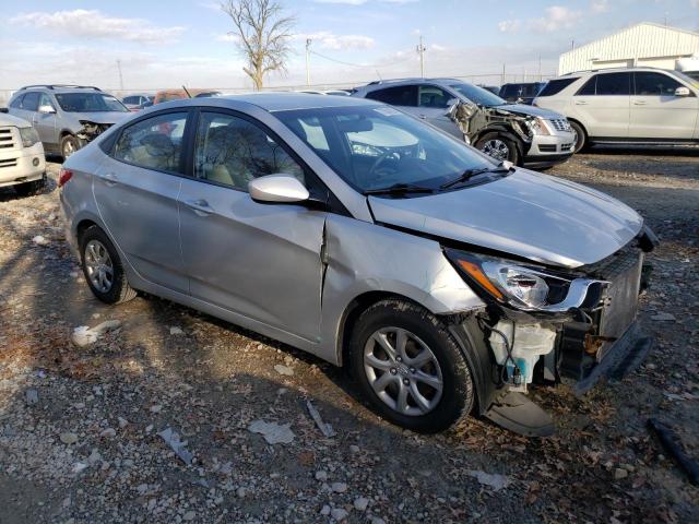 KMHCT4AE9DU324922 - 2013 HYUNDAI ACCENT GLS SILVER photo 4